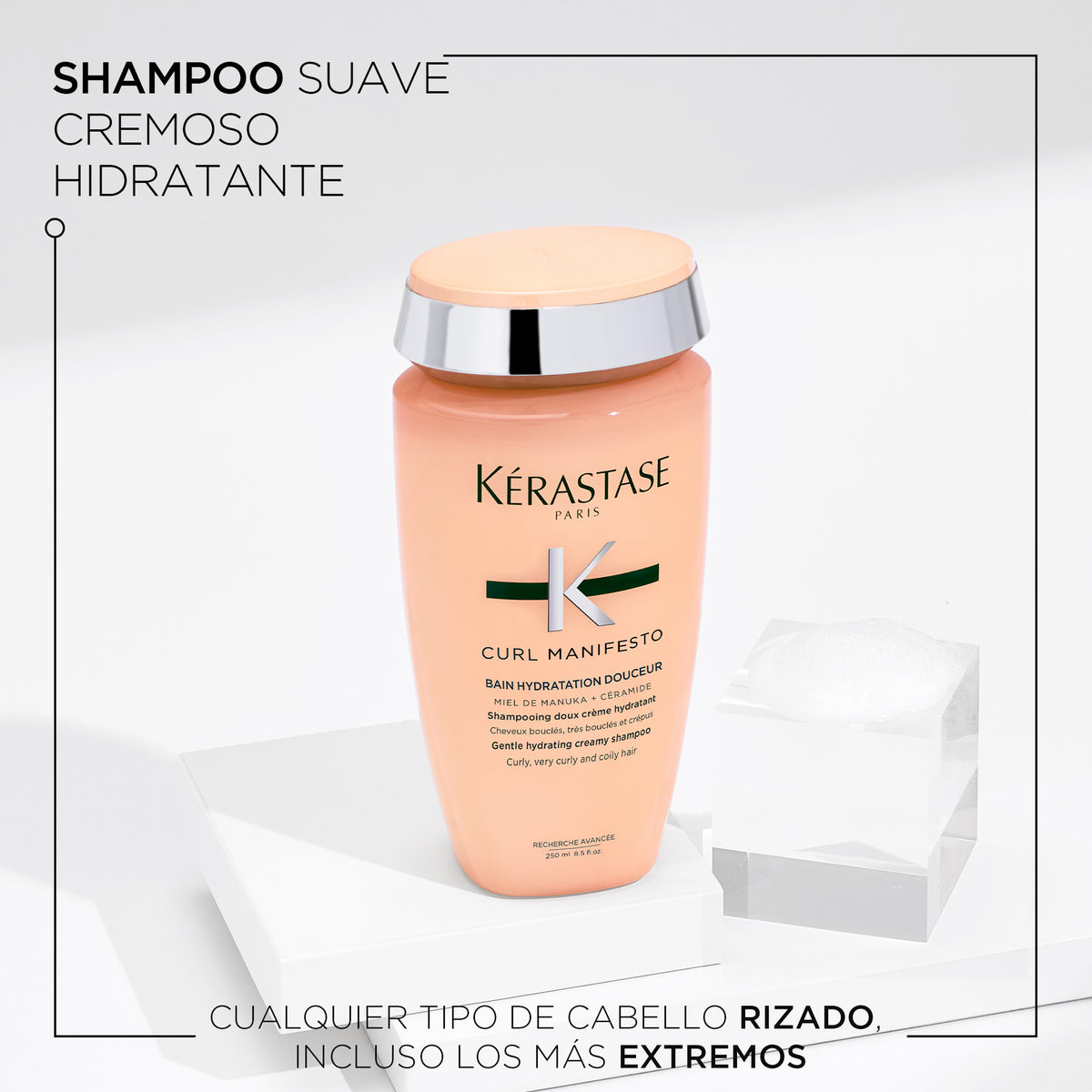 Kérastase | Shampoo Hidratante Rizos Curl Manifesto 250ml