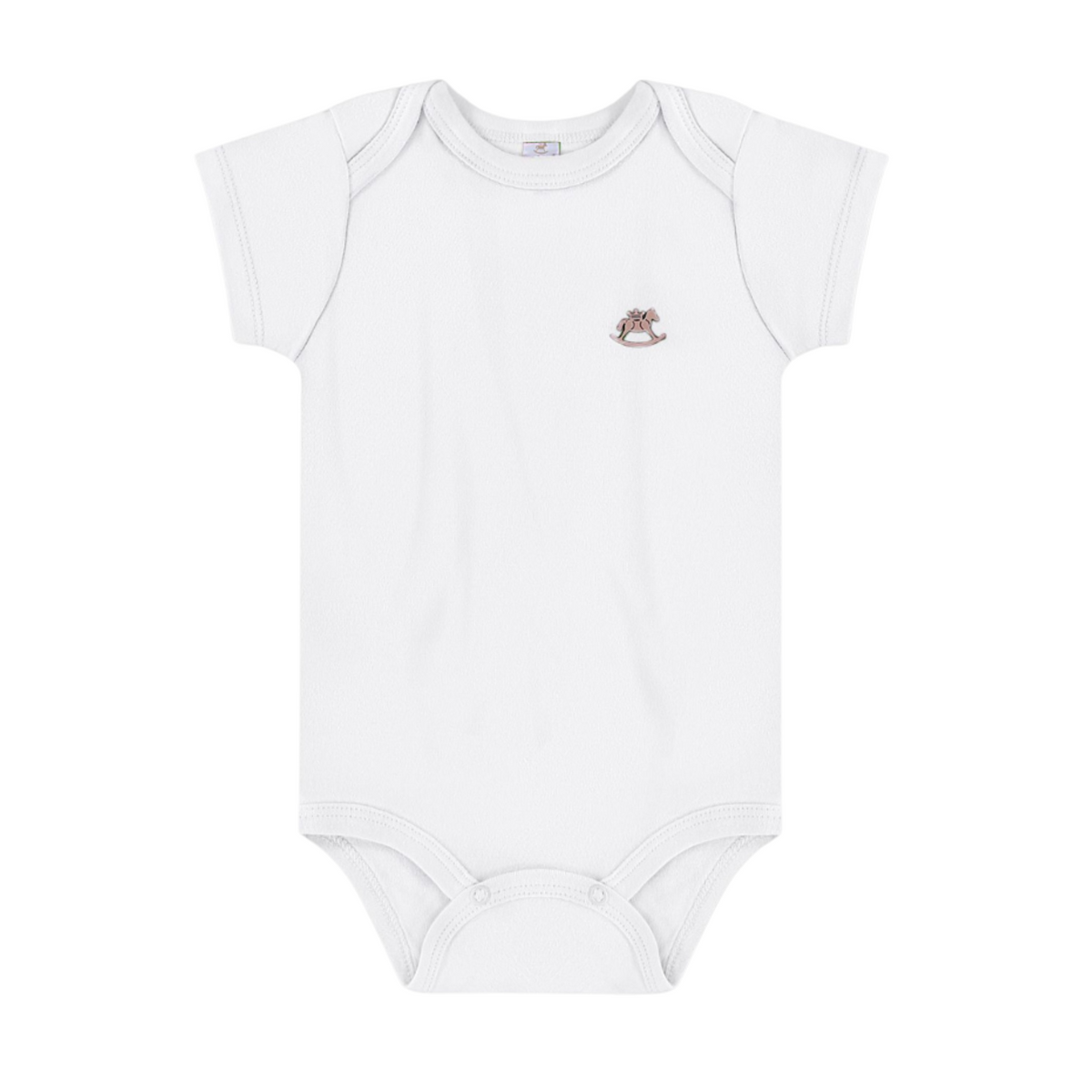 Up Baby | Body Manga Corta de Algodón para Bebés