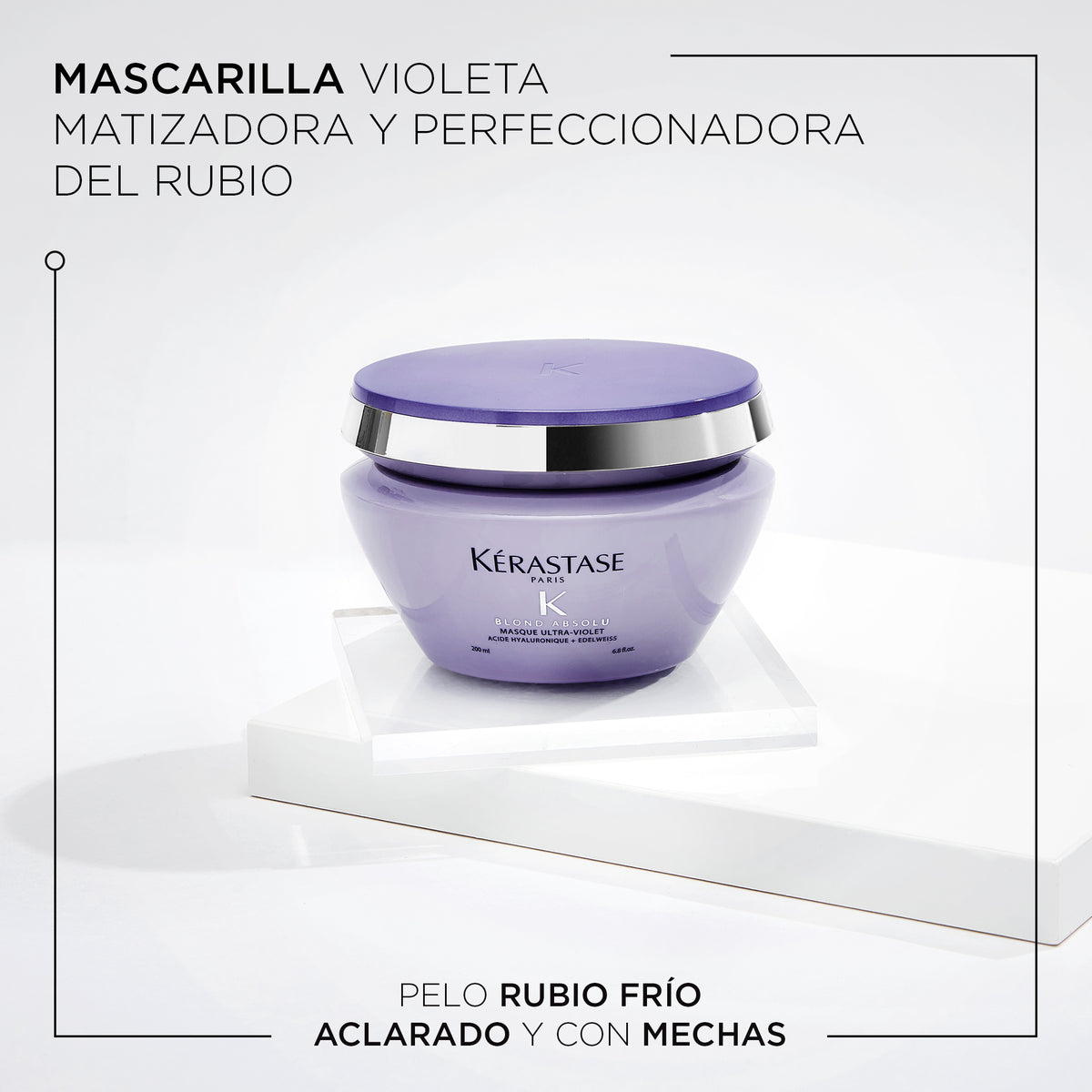 Mascarilla Matizante Rubios Kérastase Blond Absolu 200ml