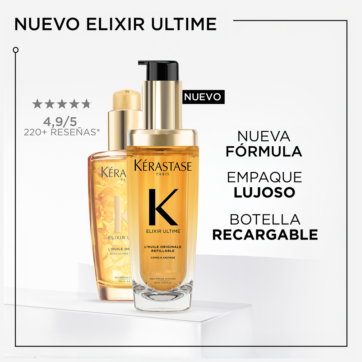 Kérastase | Aceite Capilar Recarga Elixir Ultime 75ml