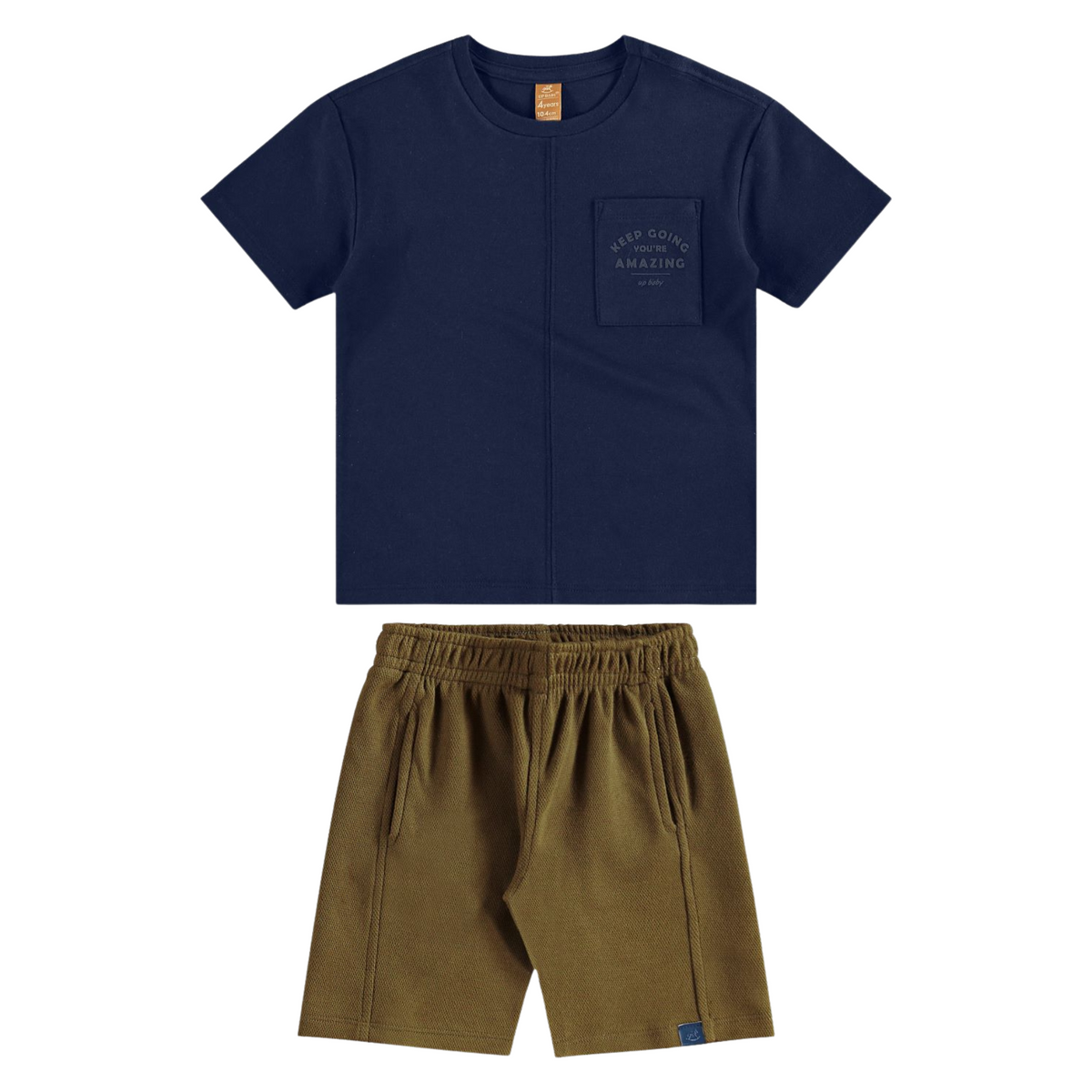 Up Baby | Conjunto  Camiseta  Bermuda