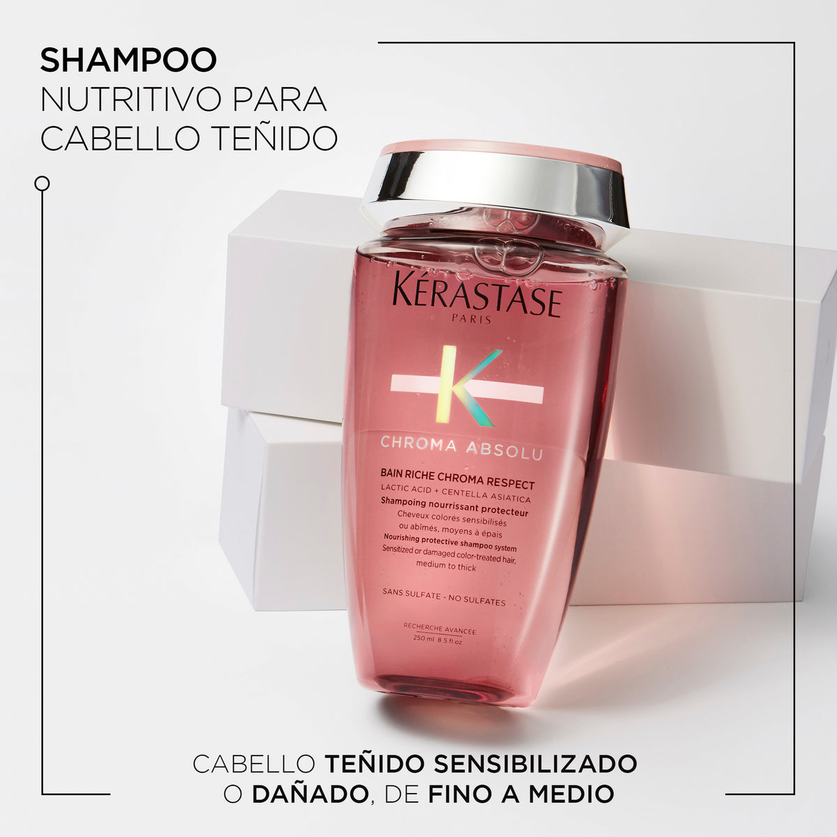 Kérastase  | Shampoo Cuidado Grueso Color Chroma Absolu 250ml