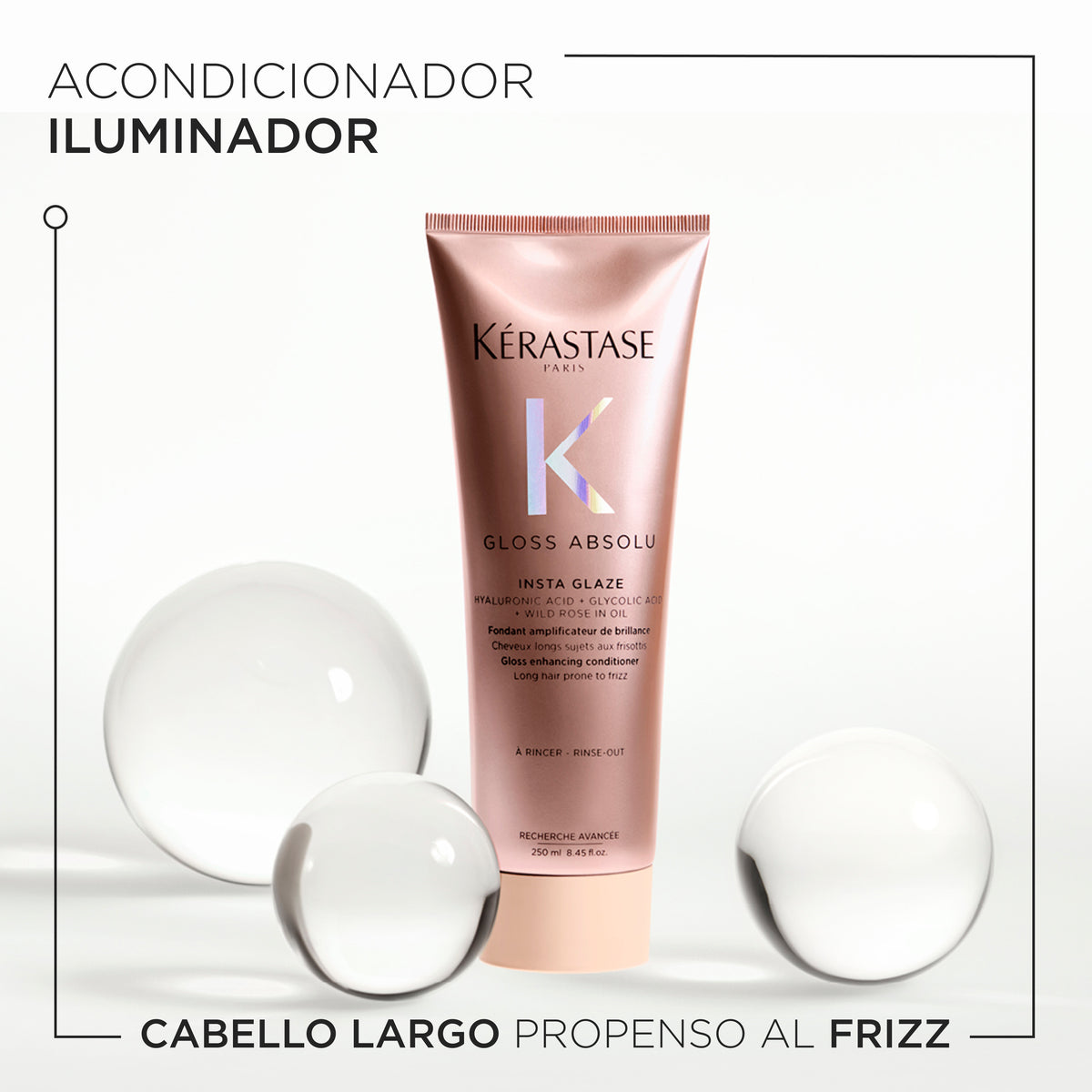 Acondicionador Anti Frizz Kérastase Gloss Absolu 250ml