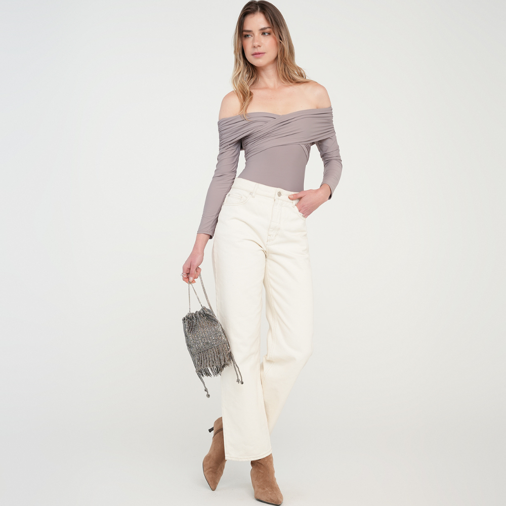 Naf Naf | Body Con Diseño Cruzado
