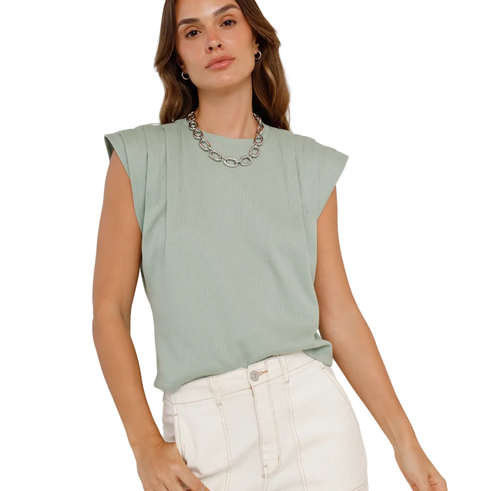 Naf Naf | Camisa Con Recogido En Hombros
