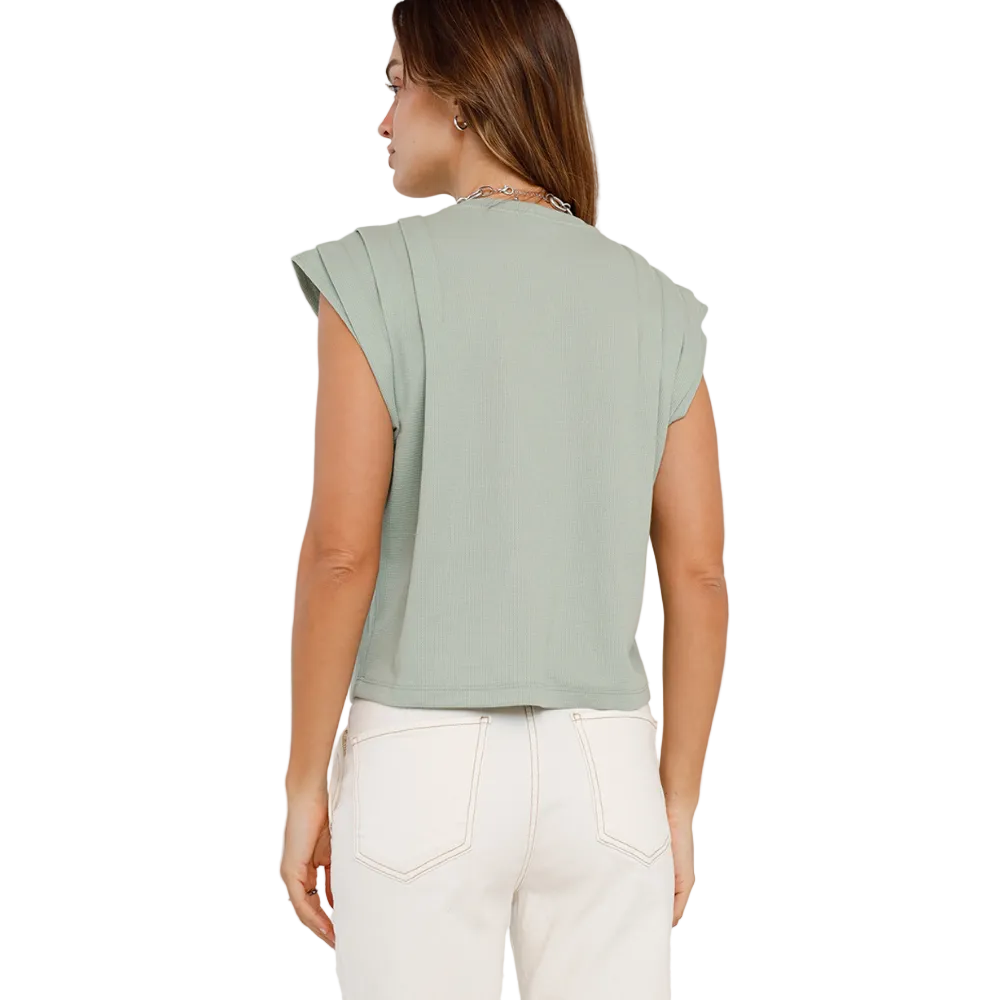 Naf Naf | Camisa Con Recogido En Hombros