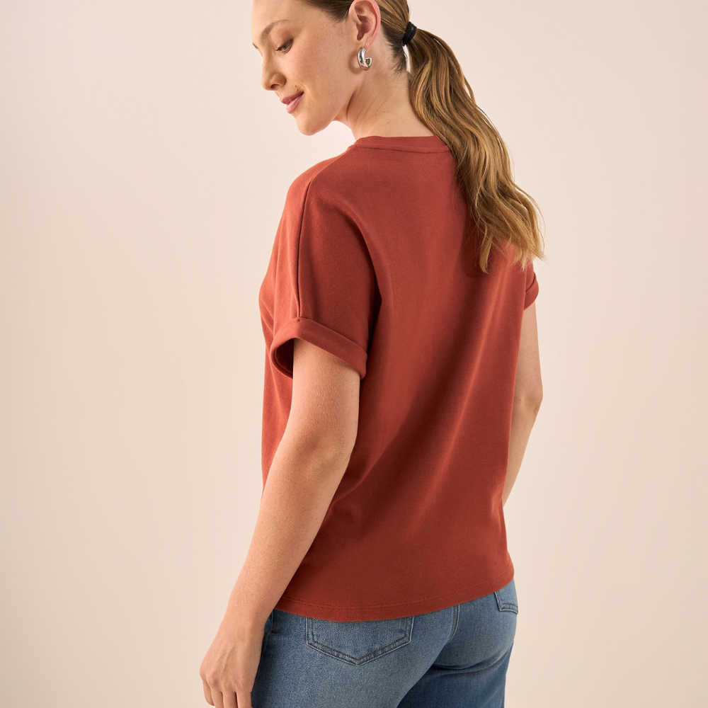 Esprit | Camiseta con Bordado Brillante