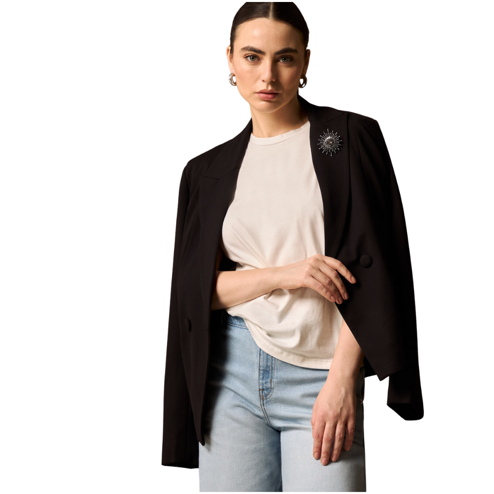 Esprit | Camiseta con Tachuelas Metálicas