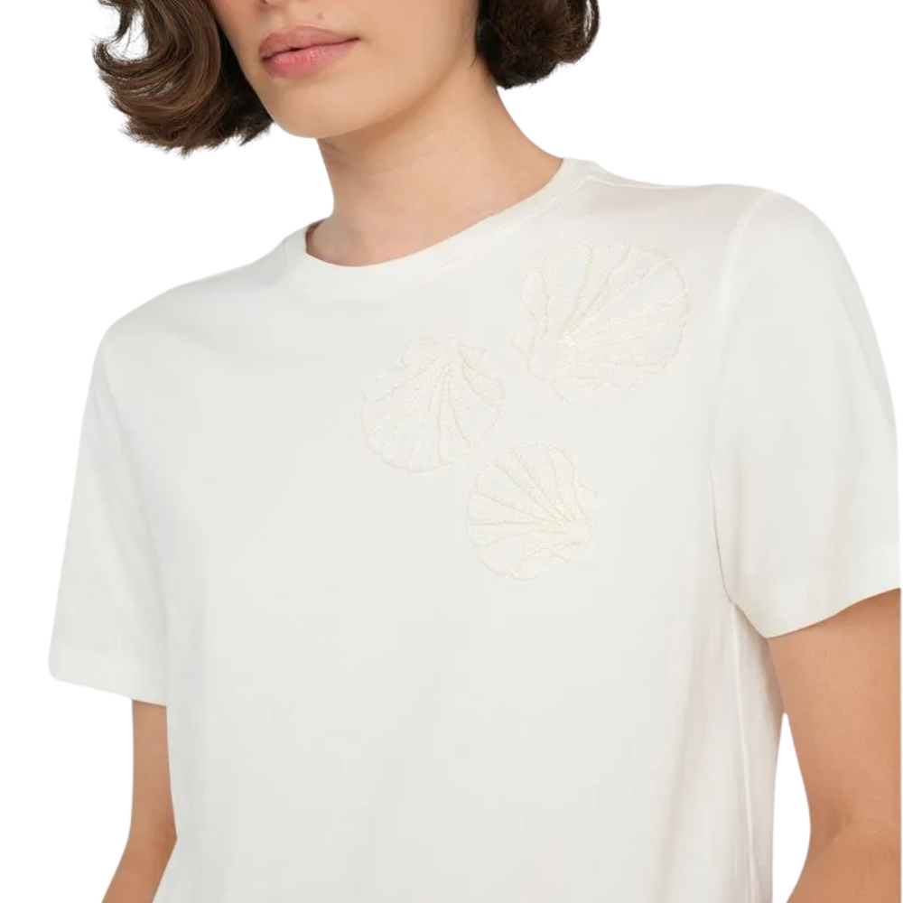 Naf Naf | Camiseta Manga Corta Con Bordado