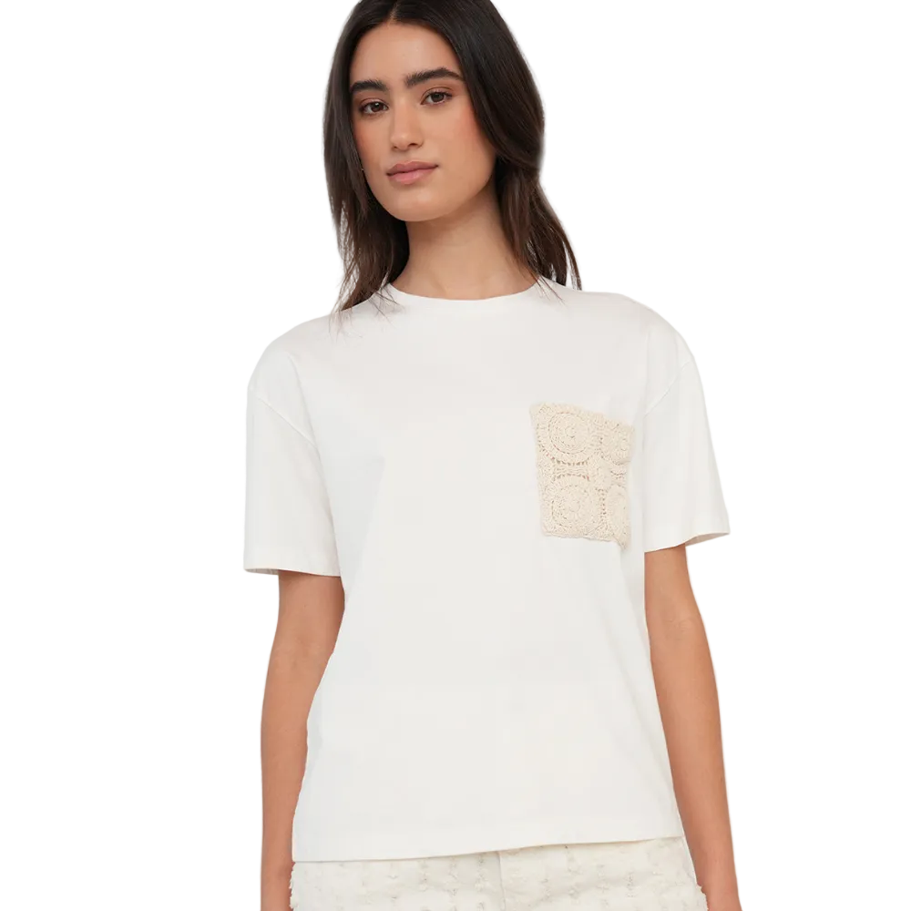 Naf Naf | Camiseta Con Bolsillo Tejido