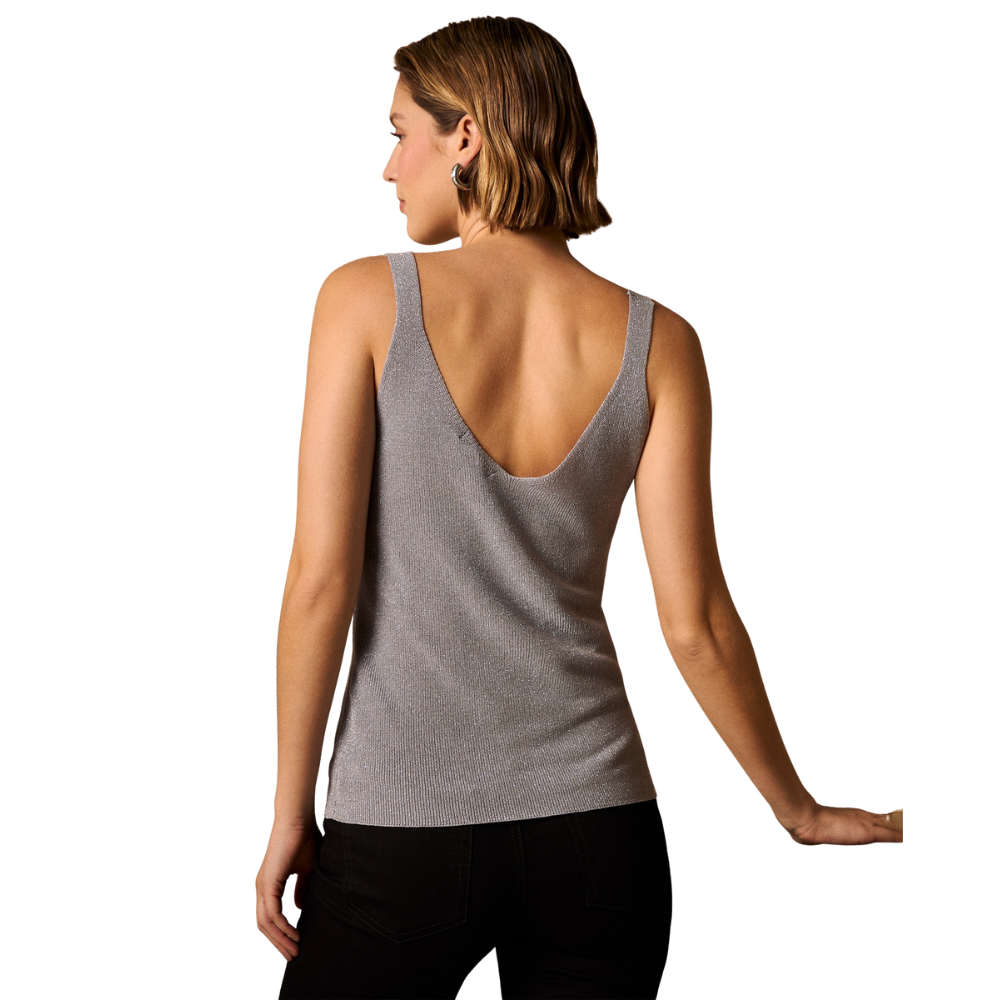 Esprit | Camiseta Tejida con Hilos Lurex