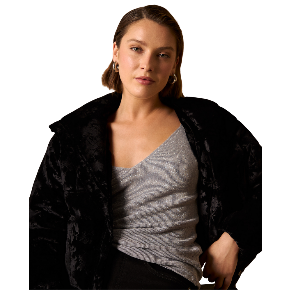 Esprit | Camiseta Tejida con Hilos Lurex