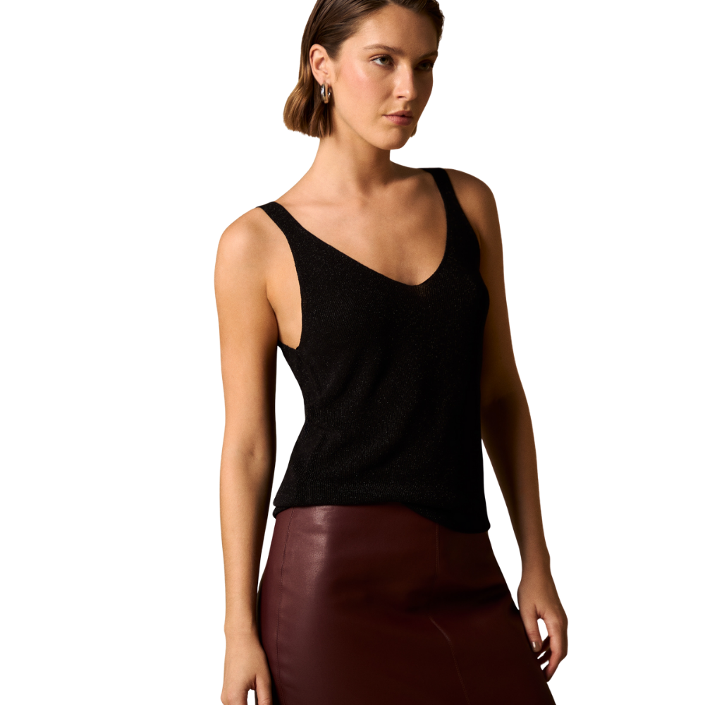 Esprit | Camiseta Tejida con Hilos Lurex