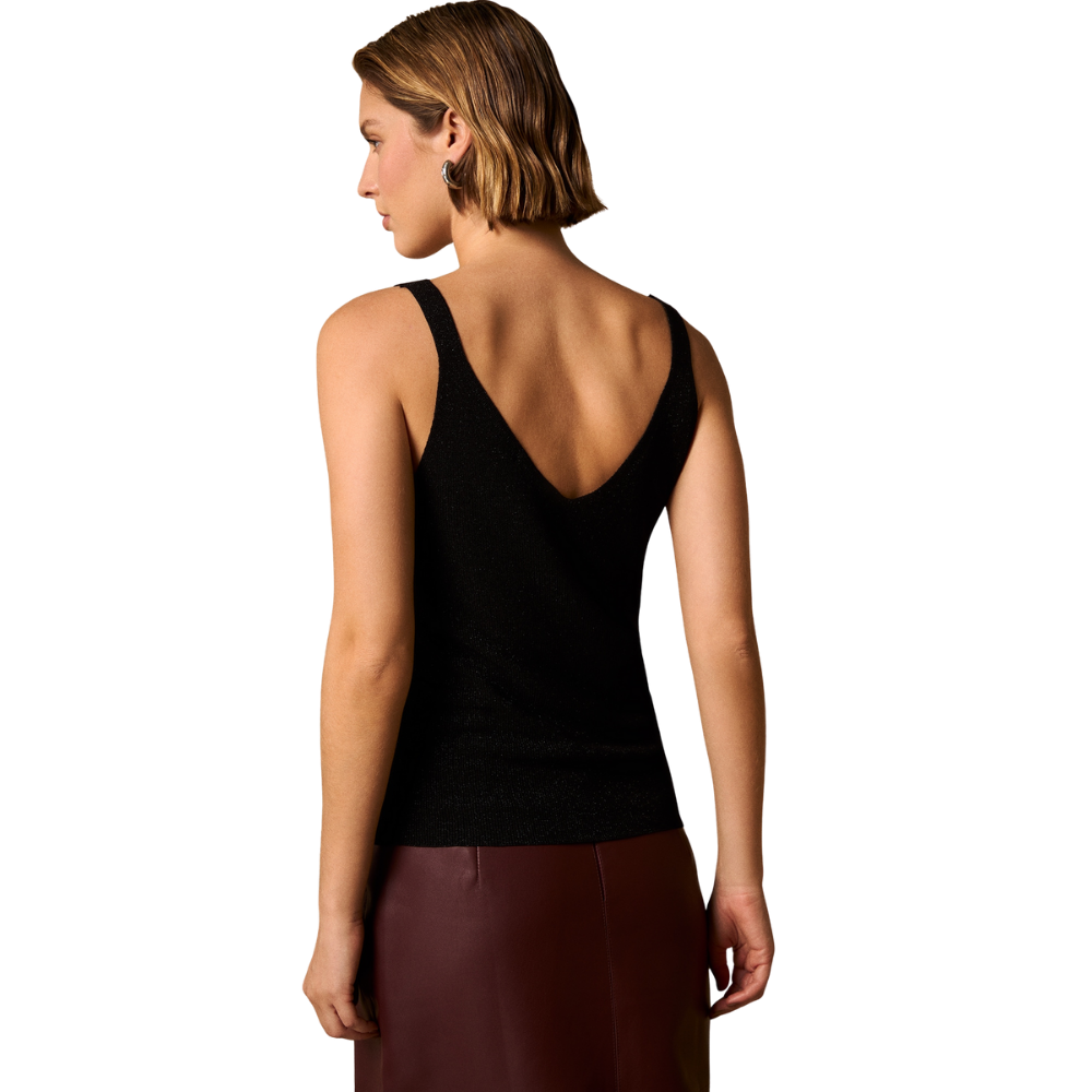 Esprit | Camiseta Tejida con Hilos Lurex