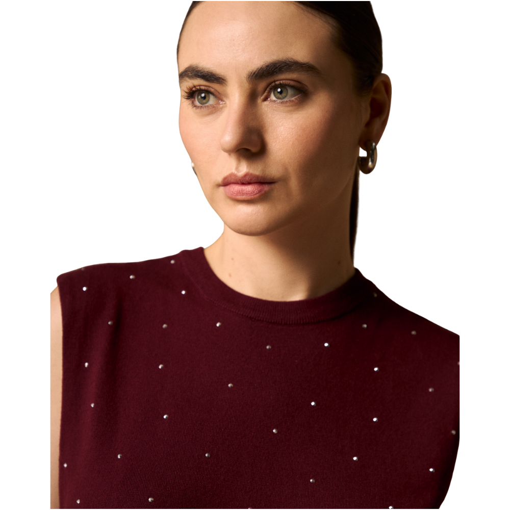 Esprit | Camiseta sin Mangas de Tejido de Punto