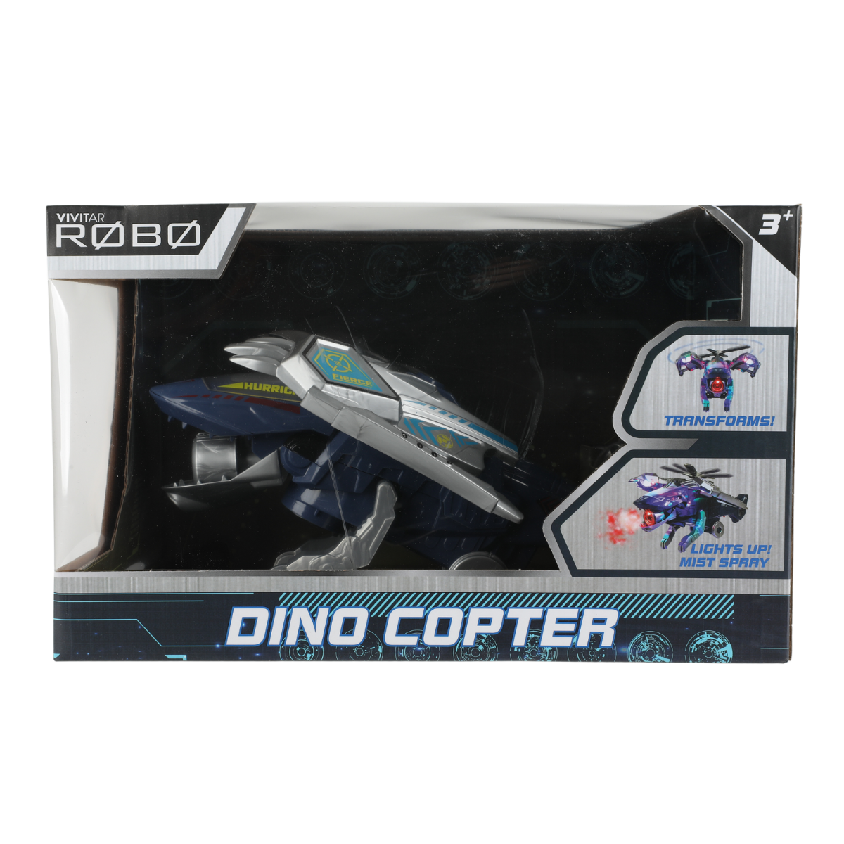Dino Copter Transforming Blue