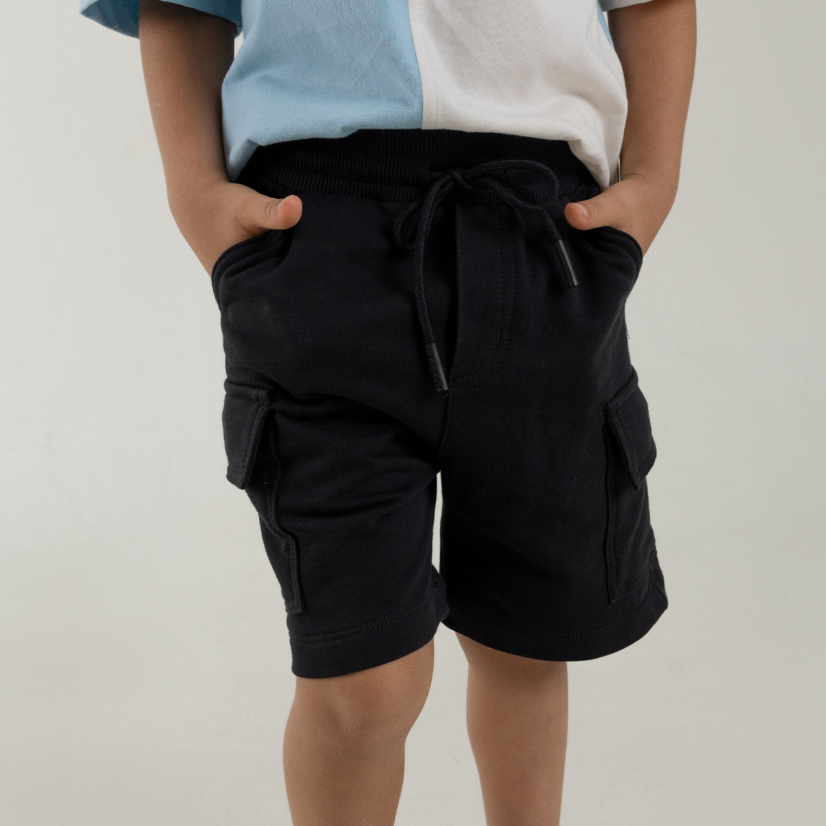 Offcorss | Bermuda para niño con bolsillos cargo