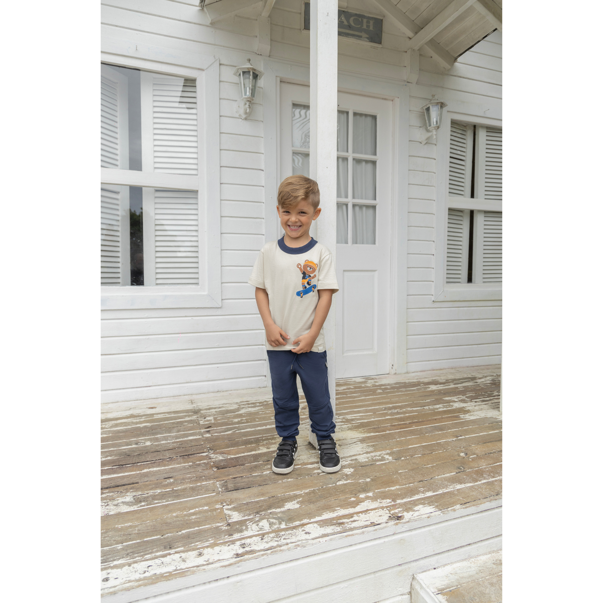 Offcorss | Conjunto para niño de camiseta + sudadera