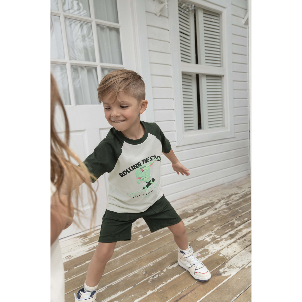 Offcorss | Conjunto para niño de camiseta + bermuda