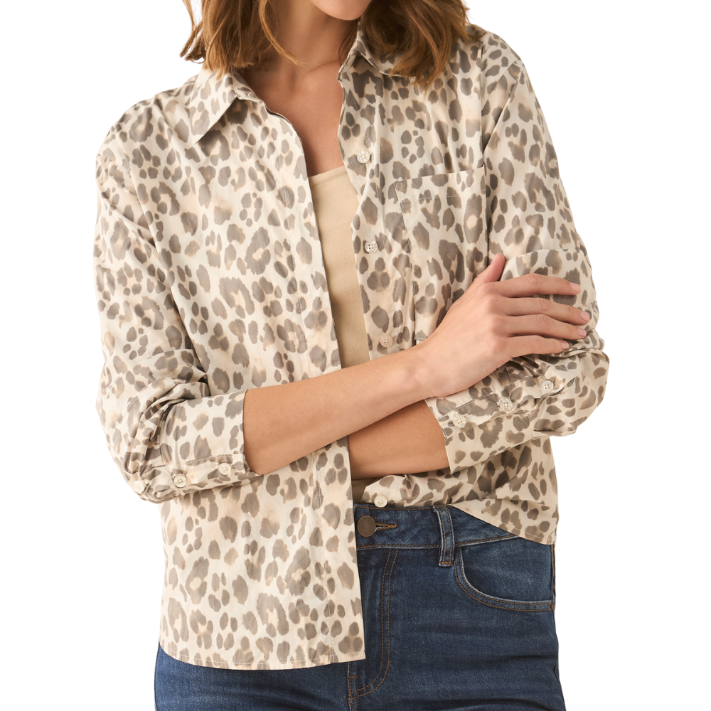 Esprit | Camisa  Manga Larga de Animal Print para Mujer