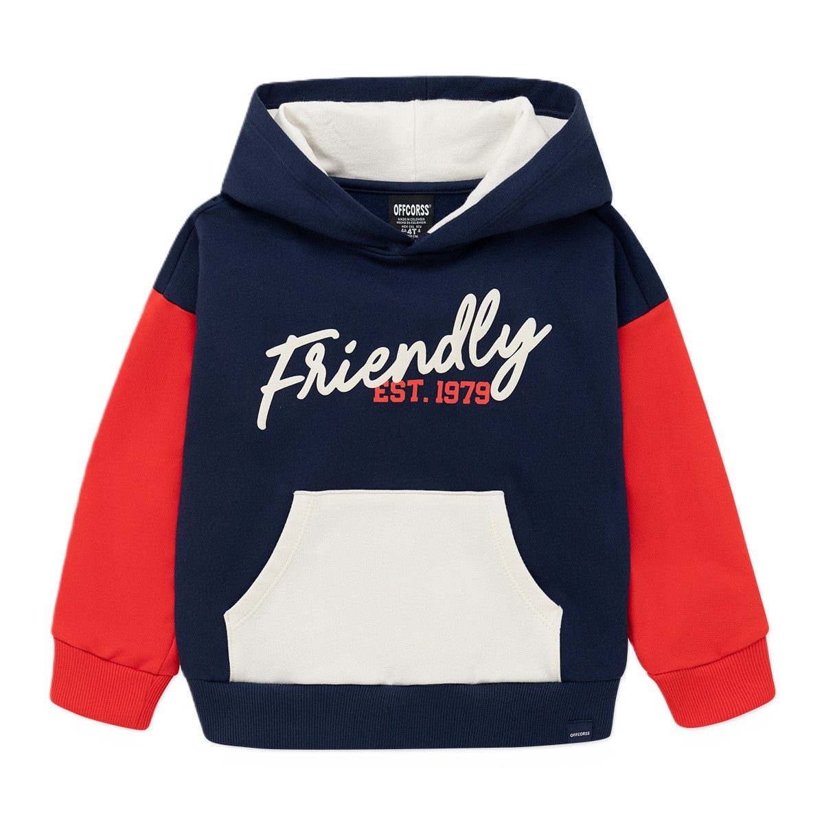 Offcorss | Sudadera con capucha para niño y bolsillo