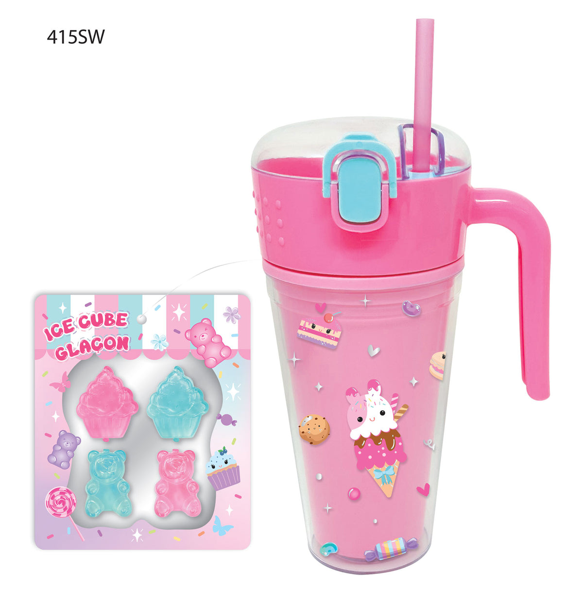 Hot Focus | 2 in 1 SipN' Snack Sw (15 oz/450ml)
