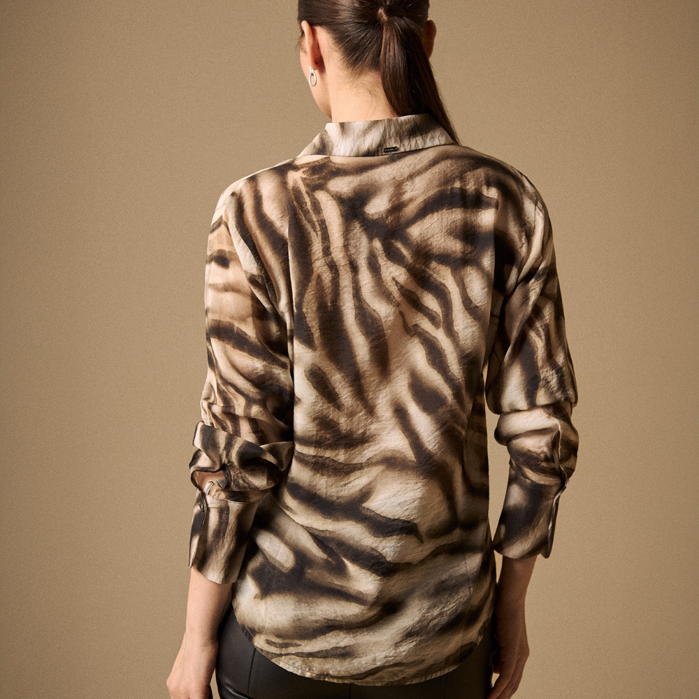 Esprit | Camisa con Estampado Animal Print