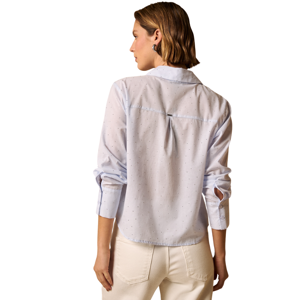 Esprit | Camisa con Estampado de Puntos
