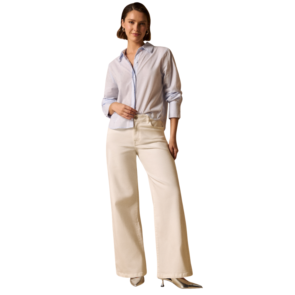 Esprit | Camisa con Estampado de Puntos