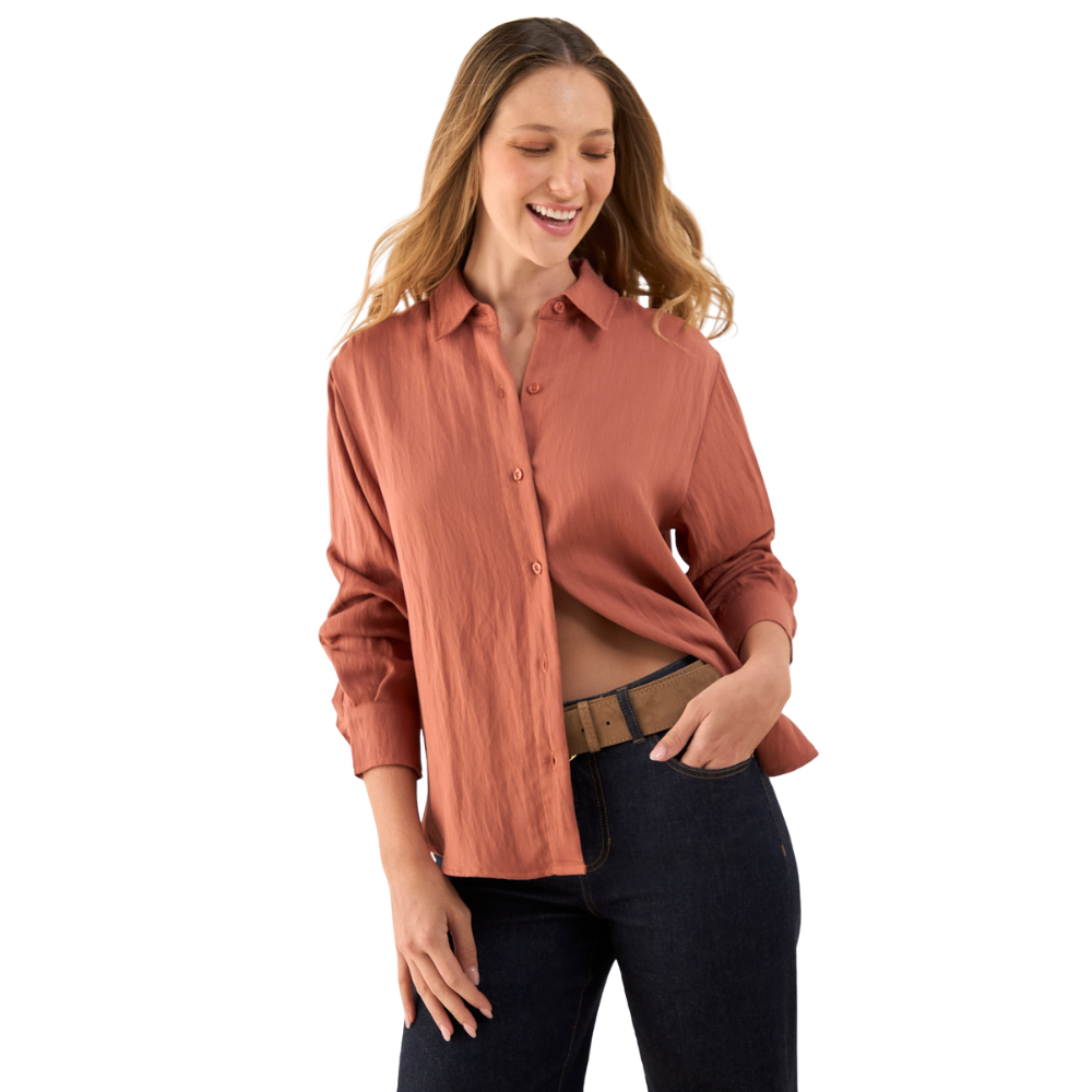 Esprit | Camisa con Tejido de Lyocell