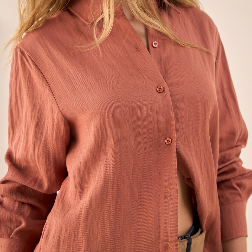 Esprit | Camisa con Tejido de Lyocell