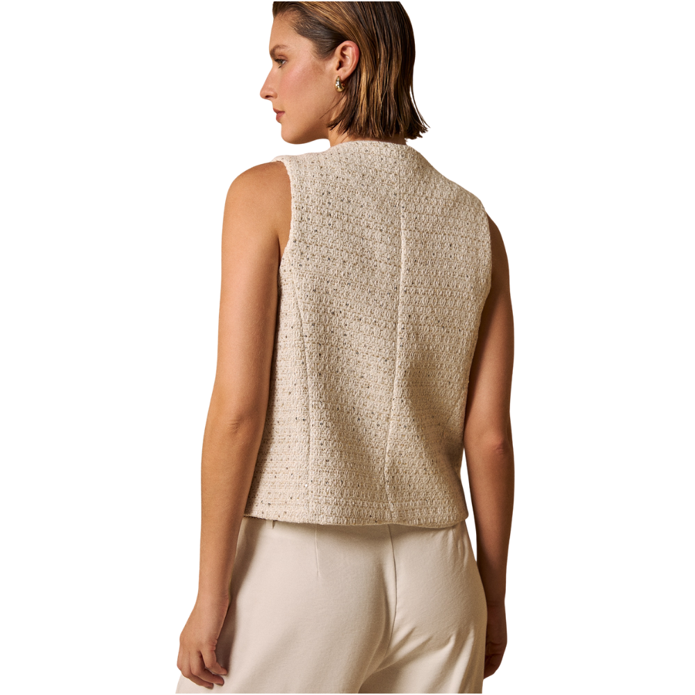 Esprit | Chaleco con Textura Bouclé