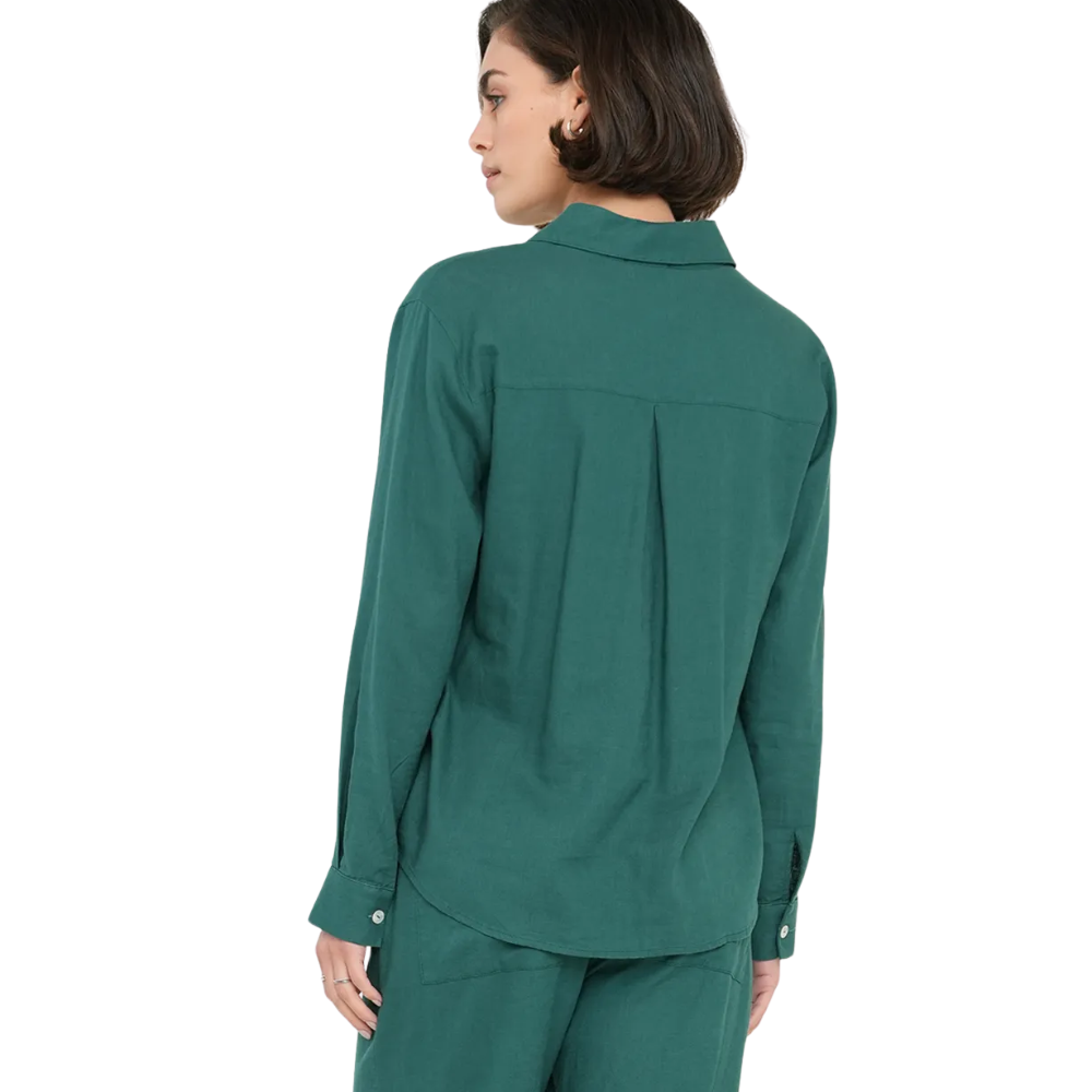 Naf Naf | Camisa Manga Larga Con Cinturón