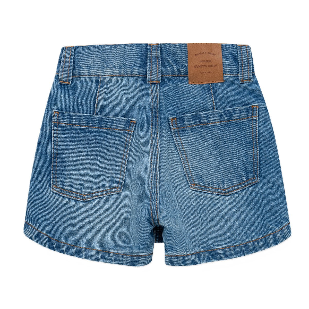 Offcorss | Falda short en denim para niña con bolsillos
