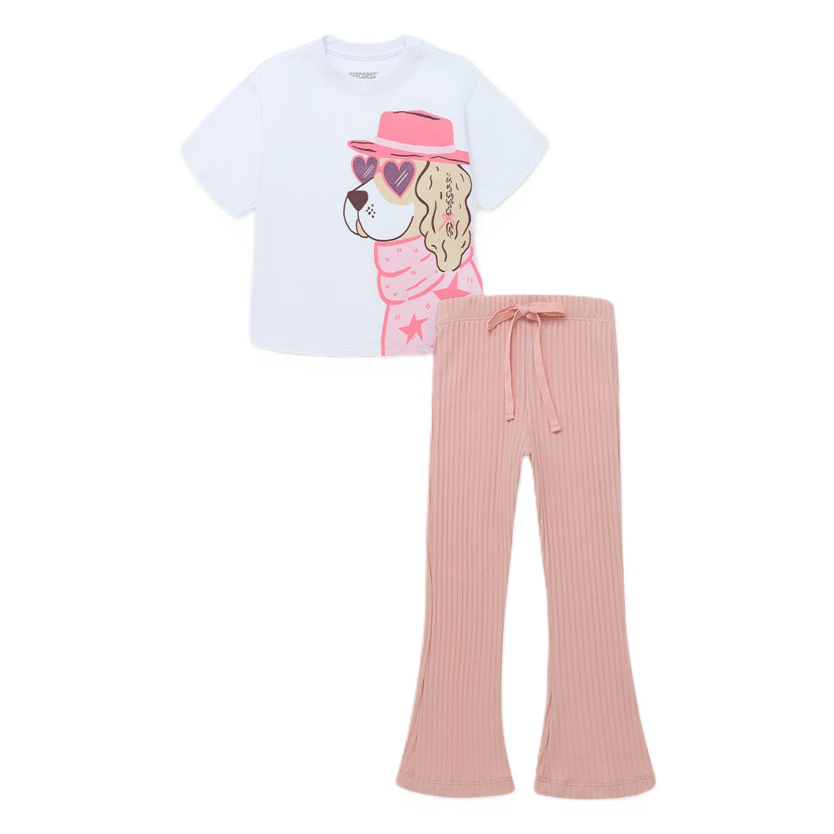 Offcorss | Conjunto para niña camiseta y leggings