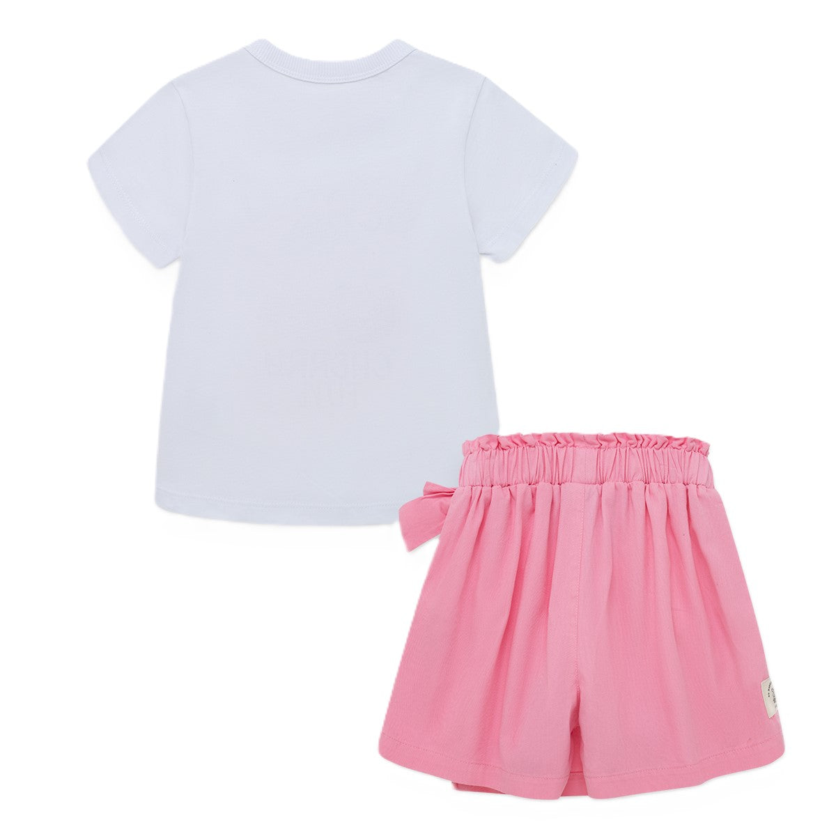 Offcorss |Cunjunto de camiseta y falda corta para niña