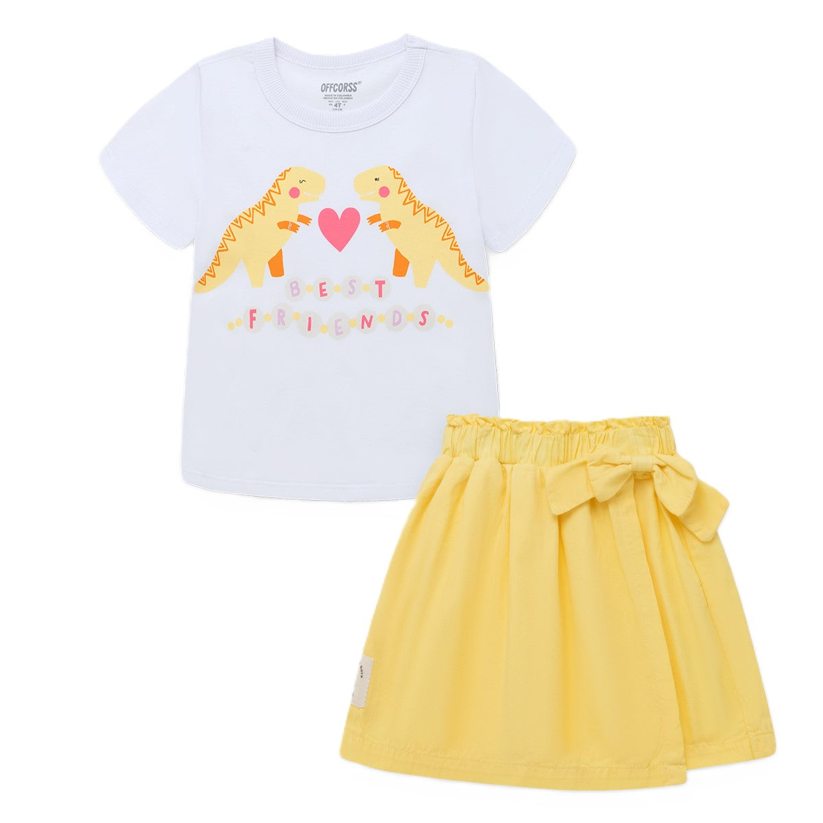 Offcorss | Conjunto para niña Falda y sueter