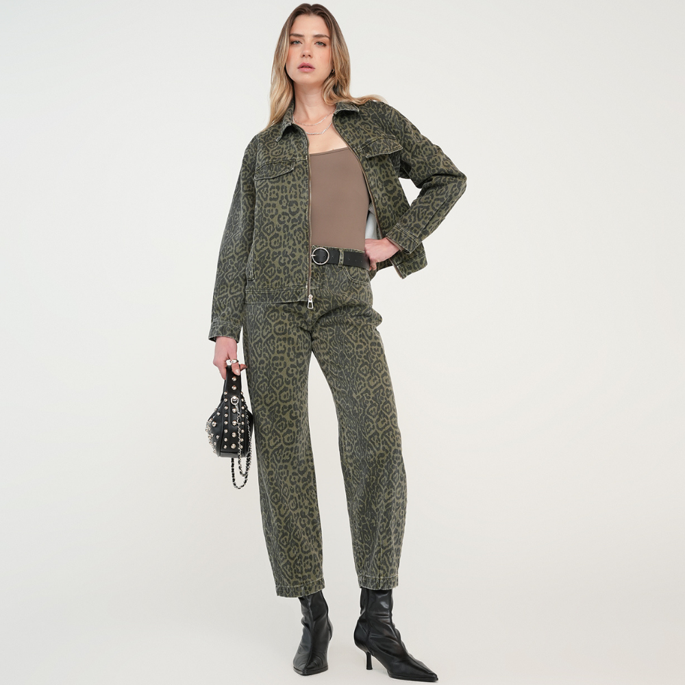 Naf Naf | Chaqueta De Animal Print
