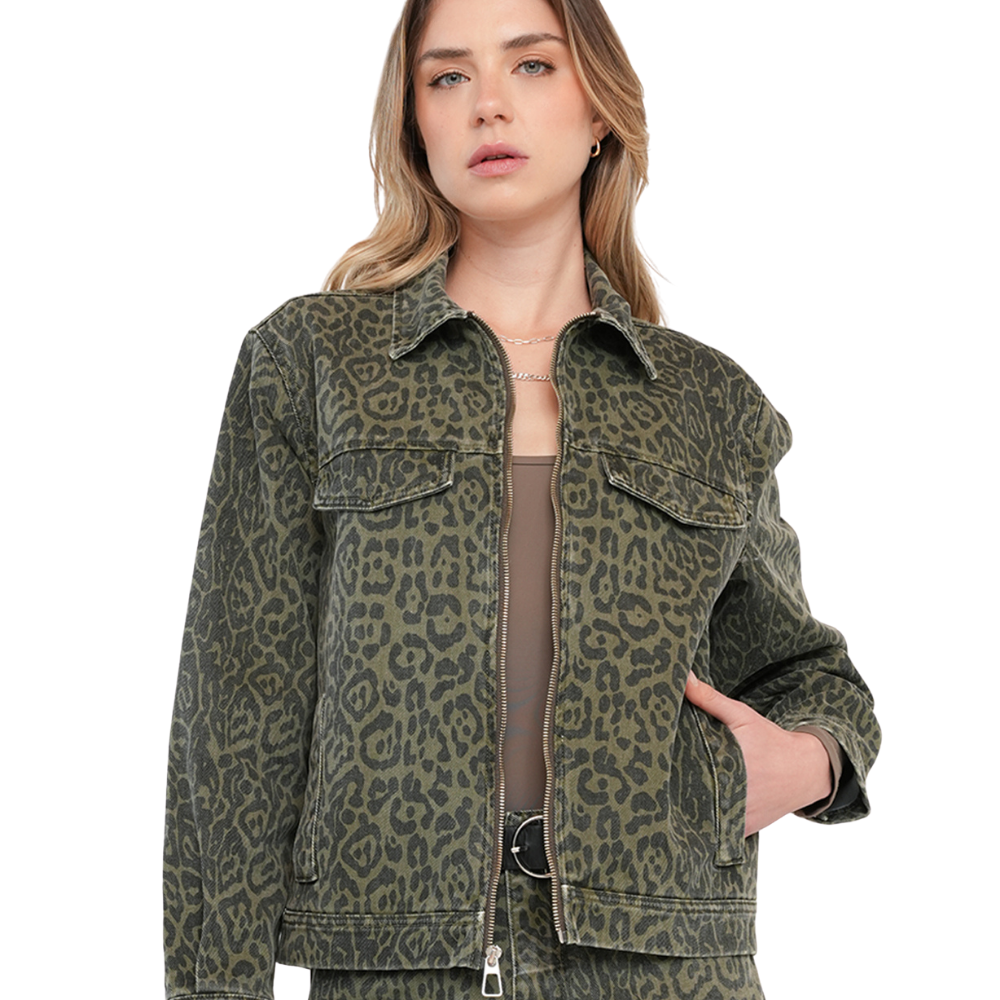 Naf Naf | Chaqueta De Animal Print