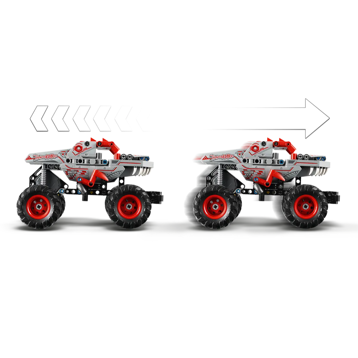 Monster Jam™ ThunderROARus™ con Motor de Carga Manual
