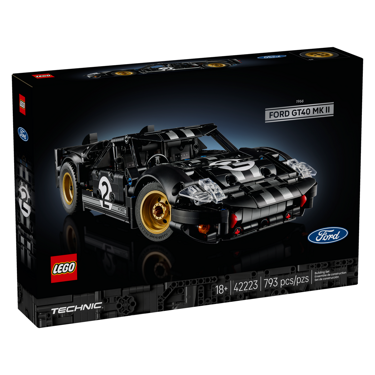 Lego® | Technic™ Auto De Carreras Ford Gt40 Mkii De 1966
