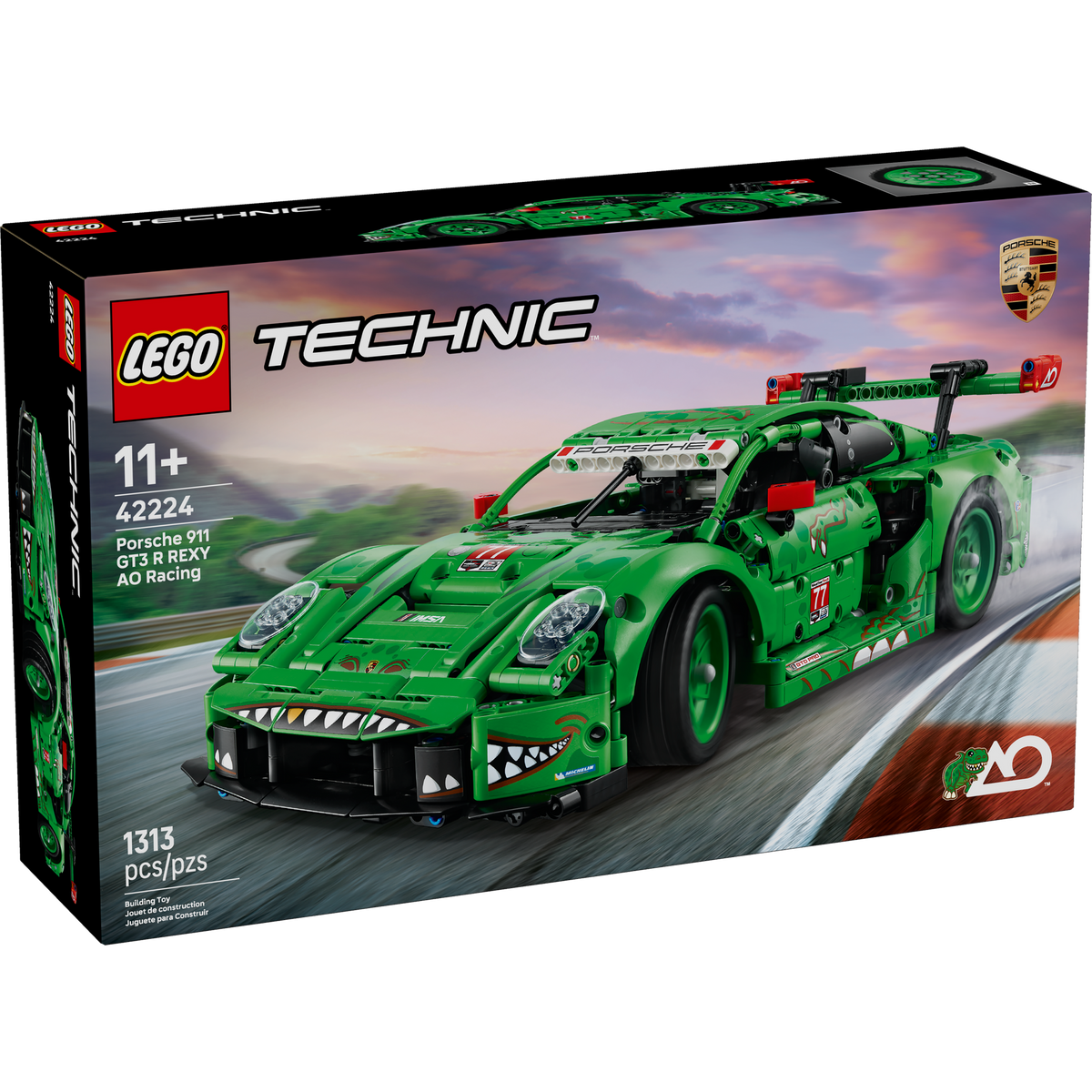 Lego® | Technic™ Auto Porsche 911 Gt3 R Rexy Ao Racing