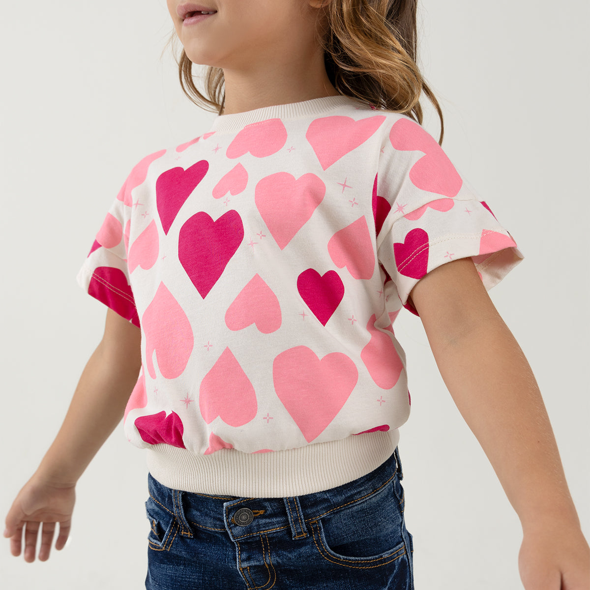 Offcorss | Camiseta para niña con fajón