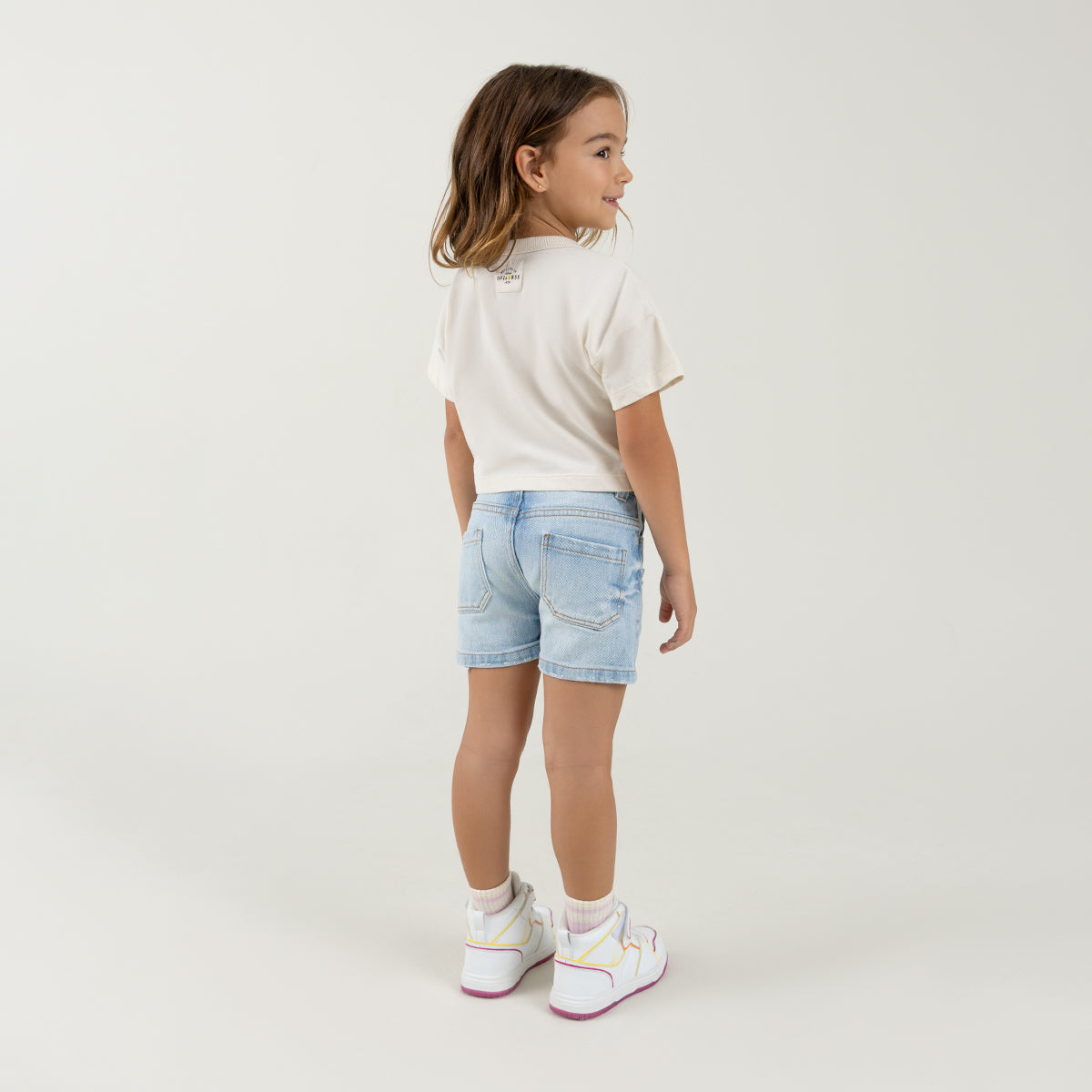 Offcorss | Camiseta Croptop para niña