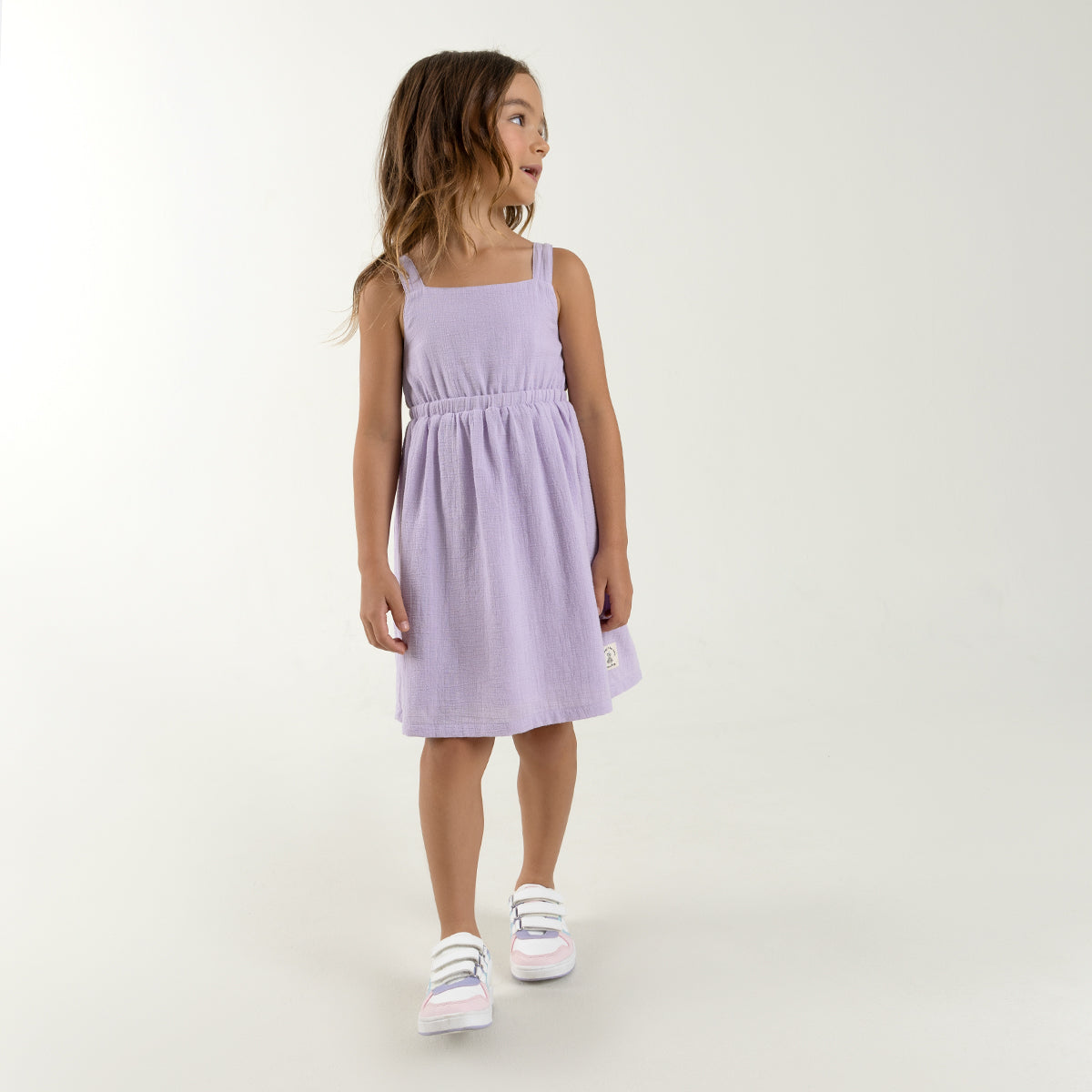 Offcorss | Vestido con detalles en espalda para niña