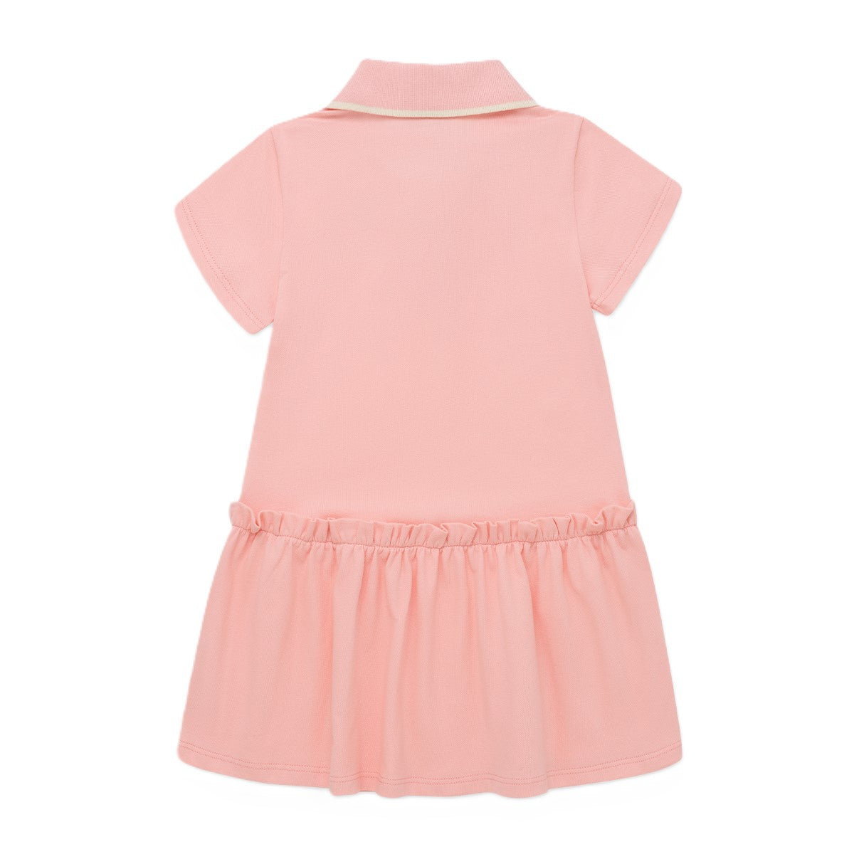 Offcorss | Vestido para niña manga corta con cuello tipo polo
