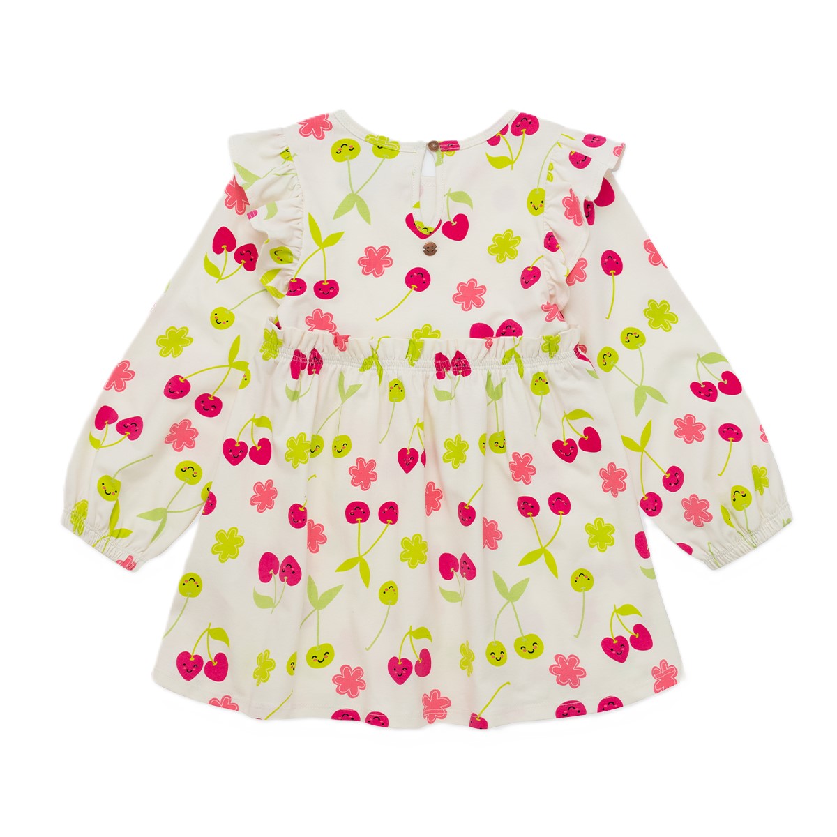 Offcorss | Vestido para niña manga larga con detalles en bolero
