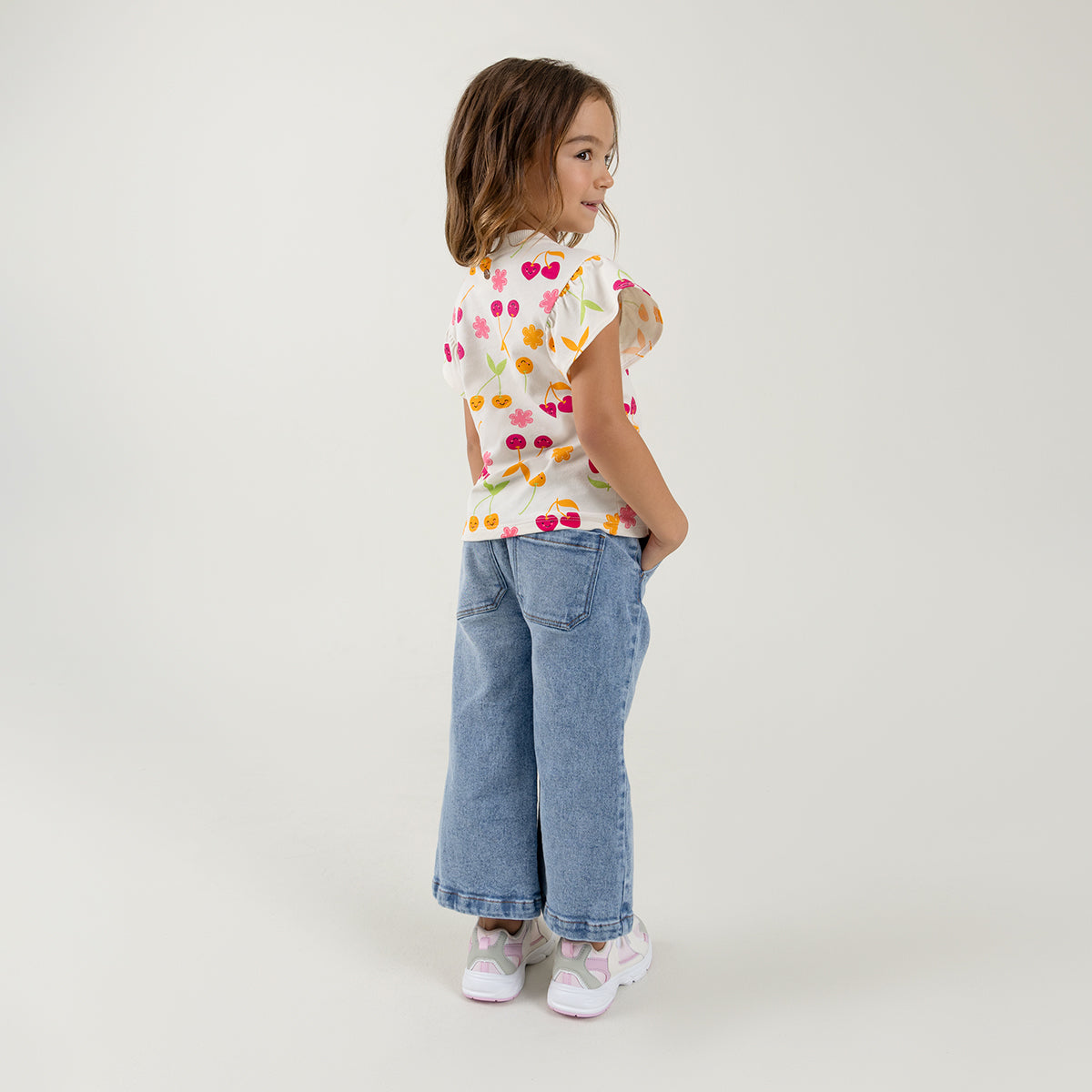 Offcorss | Pantalón wide leg para niña