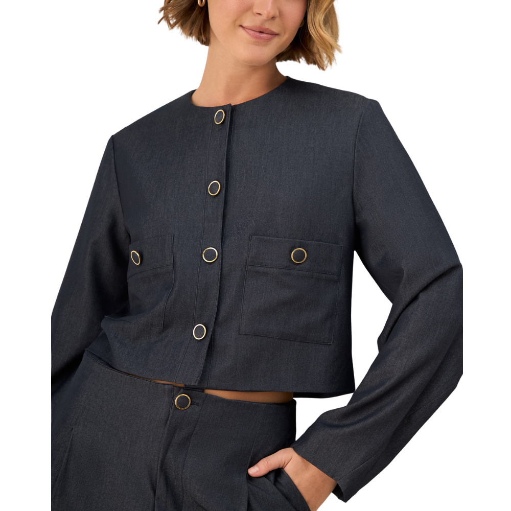 ESPRIT | Chaqueta en Corte Cropped