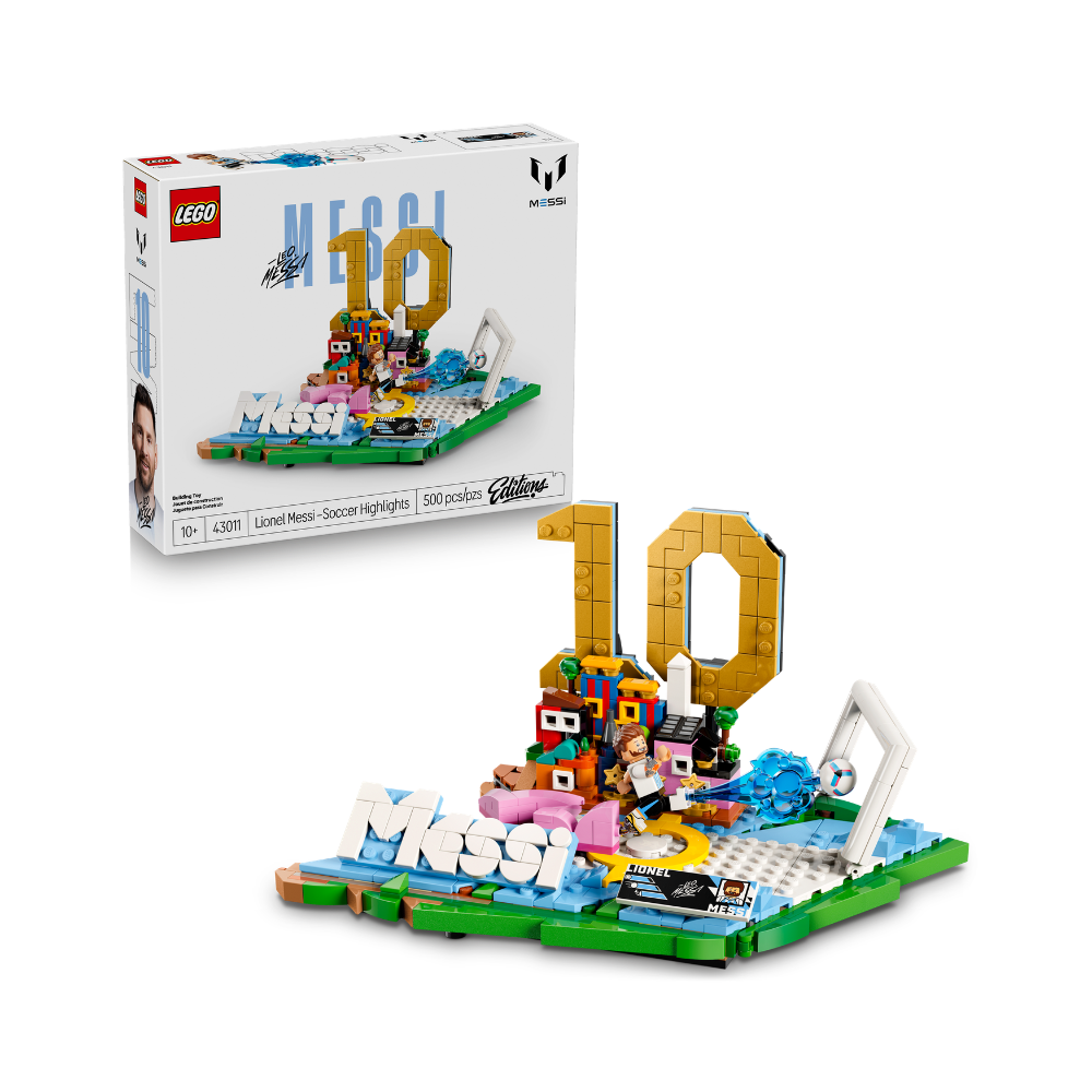 Lionel Messi LEGO Fenómenos Del Fútbol 43011 - modelo construido